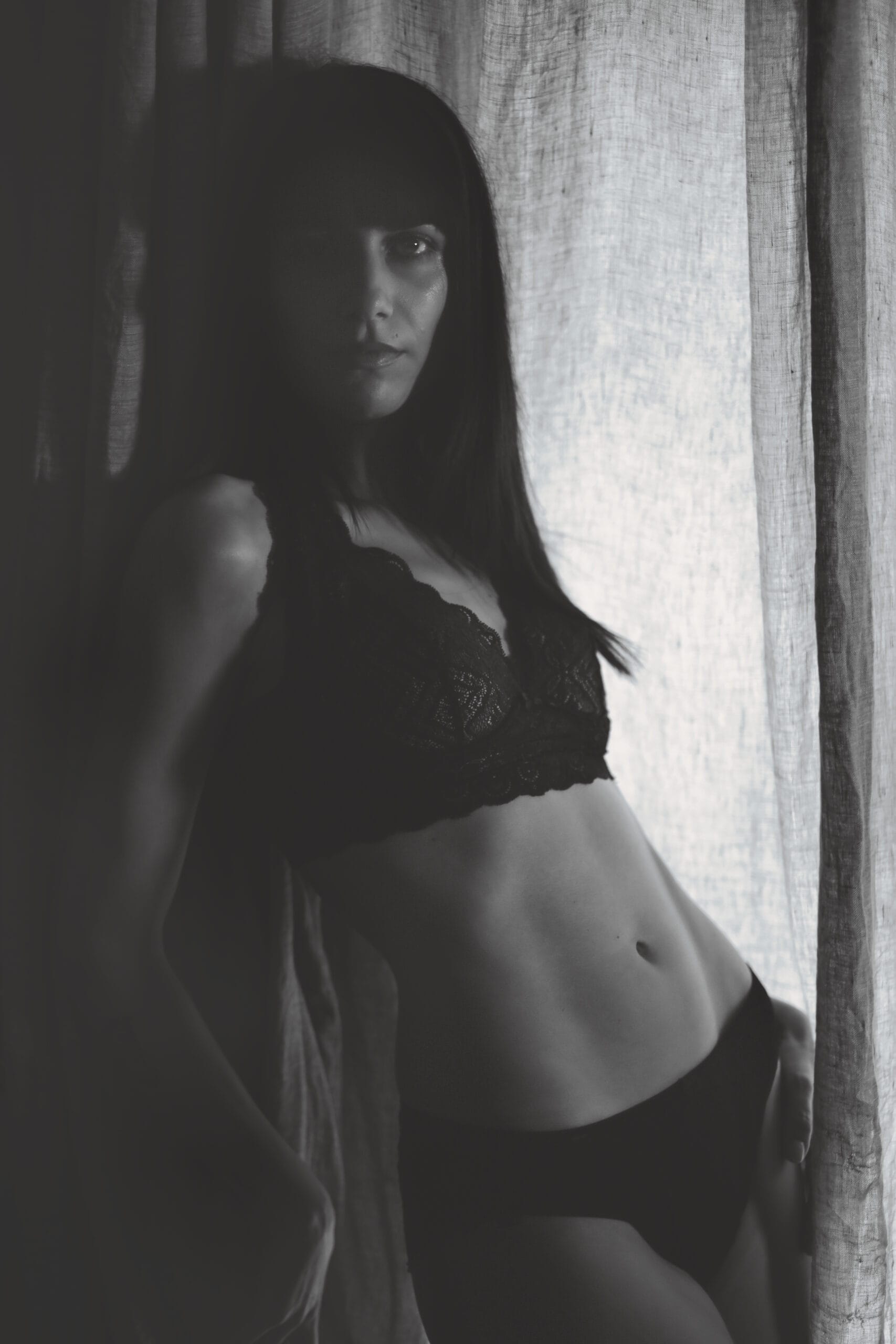 Boudoir photo shoot